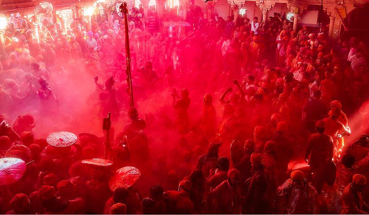 the authorities have clarified that the restrictions don't affect the traditional Holi celebrations